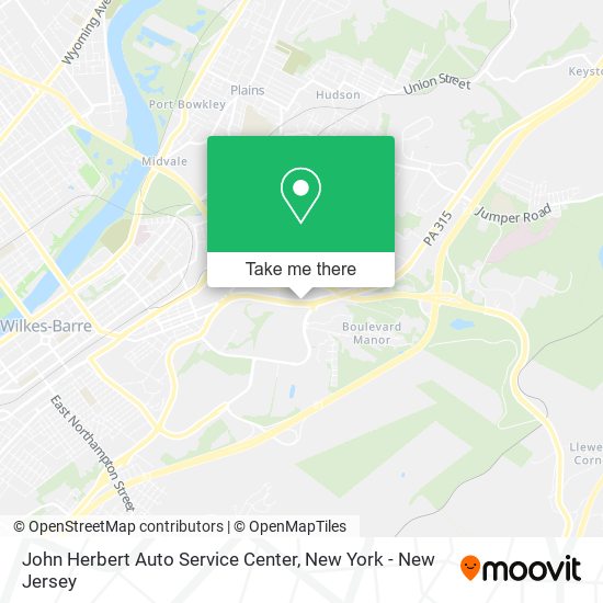 John Herbert Auto Service Center map