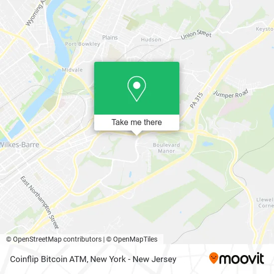 Coinflip Bitcoin ATM map