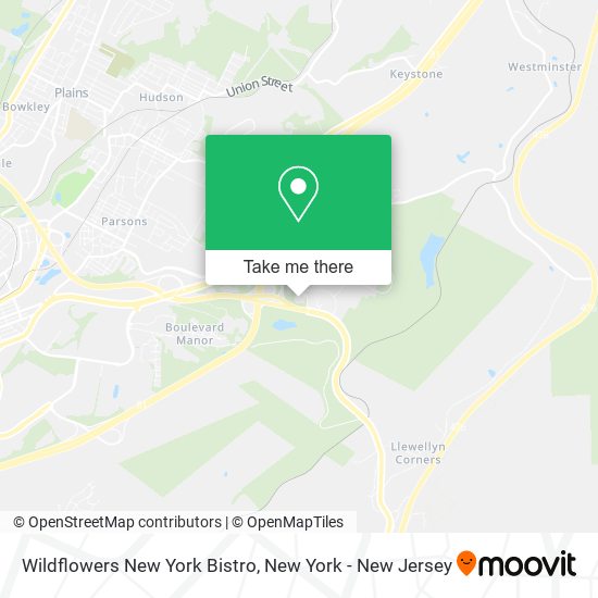 Wildflowers New York Bistro map