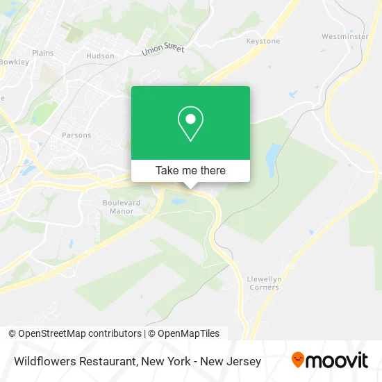 Wildflowers Restaurant map