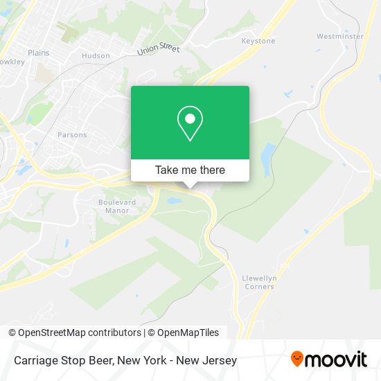 Mapa de Carriage Stop Beer