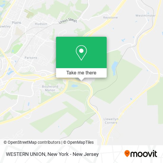 Mapa de WESTERN UNION