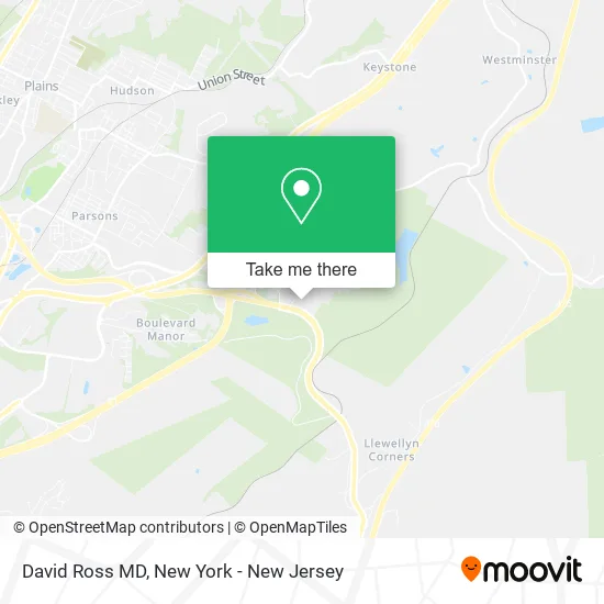 David Ross MD map
