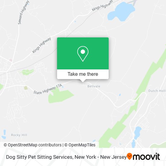 Dog Sitty Pet Sitting Services map