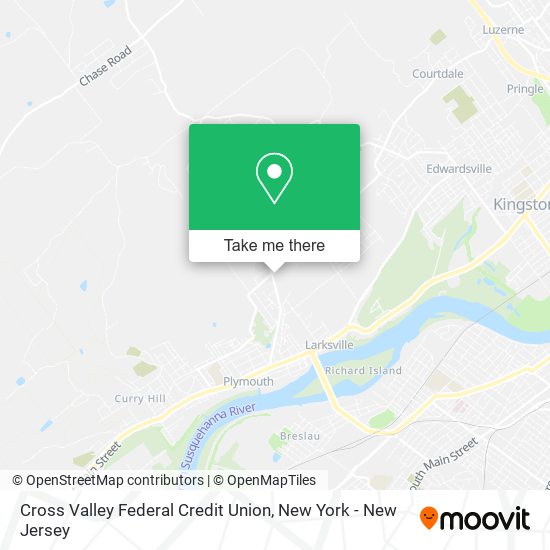 Mapa de Cross Valley Federal Credit Union