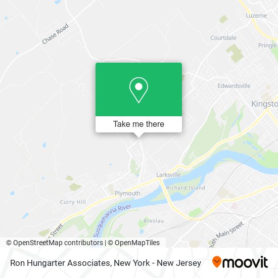 Ron Hungarter Associates map
