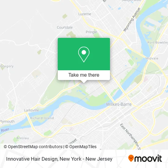 Innovative Hair Design map