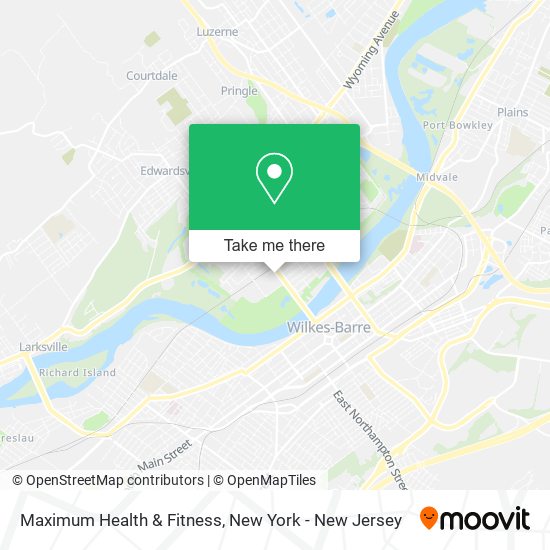 Mapa de Maximum Health & Fitness