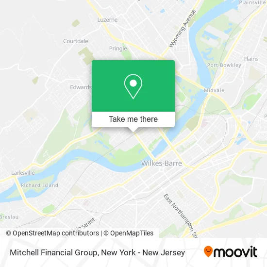 Mitchell Financial Group map