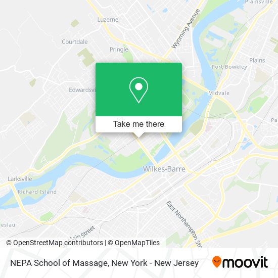 Mapa de NEPA School of Massage