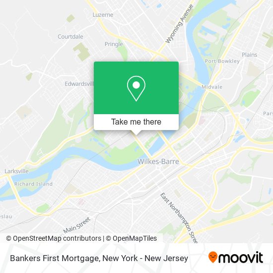 Mapa de Bankers First Mortgage