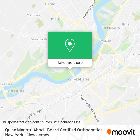 Quinn Mariotti Abod - Board Certified Orthodontics map