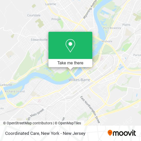 Mapa de Coordinated Care