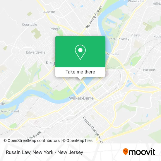 Russin Law map