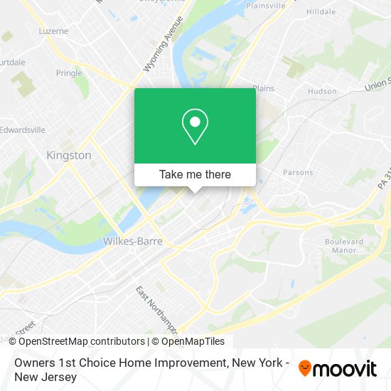 Mapa de Owners 1st Choice Home Improvement