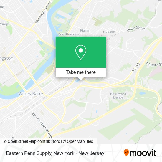 Mapa de Eastern Penn Supply