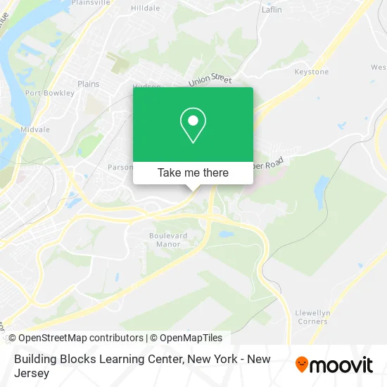 Building Blocks Learning Center map