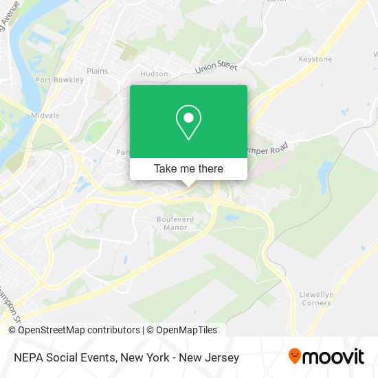 Mapa de NEPA Social Events