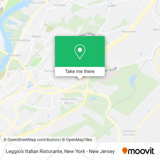 Leggio's Italian Ristorante map