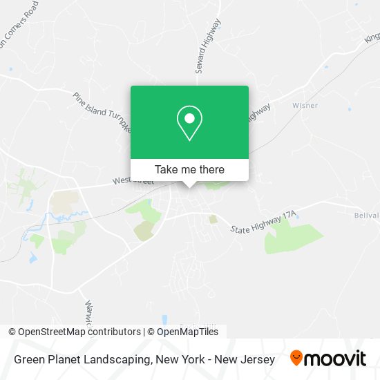 Green Planet Landscaping map