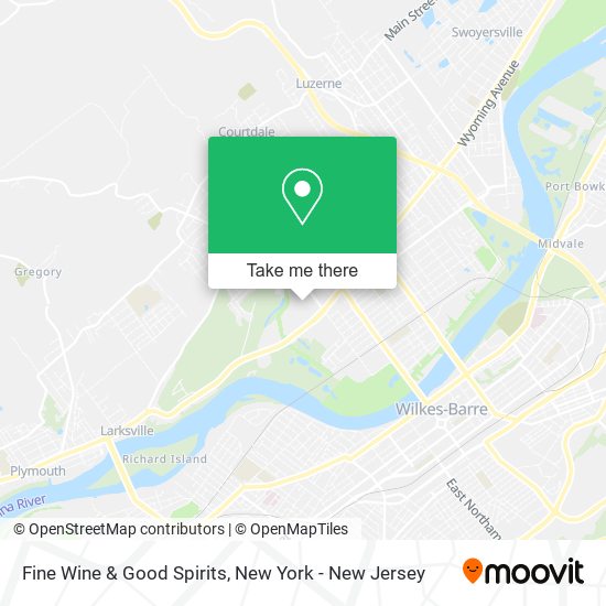 Mapa de Fine Wine & Good Spirits