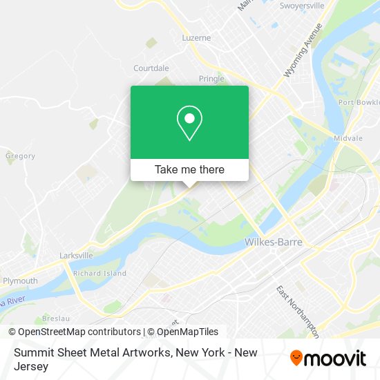 Summit Sheet Metal Artworks map