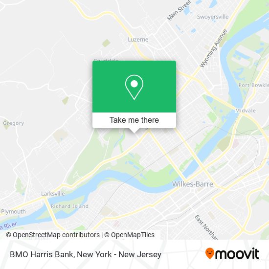 Mapa de BMO Harris Bank
