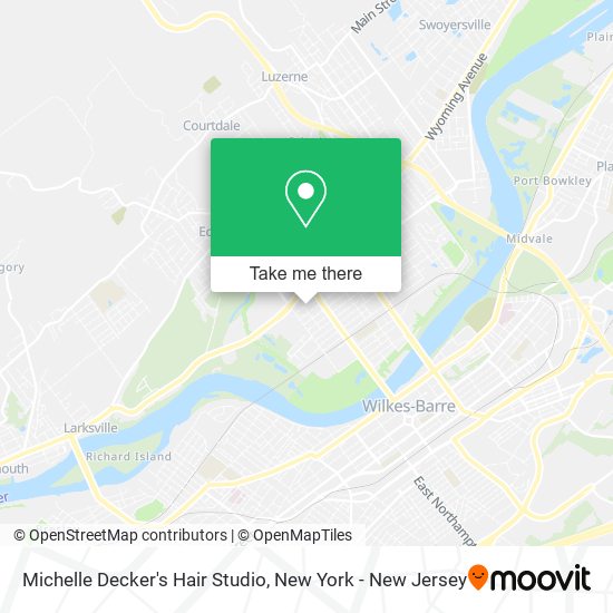 Michelle Decker's Hair Studio map