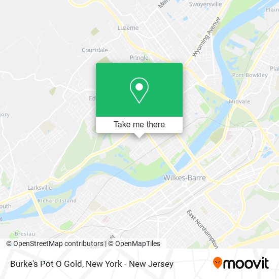 Mapa de Burke's Pot O Gold