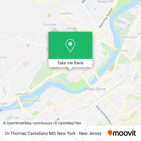 Mapa de Dr Thomas Castellano MD