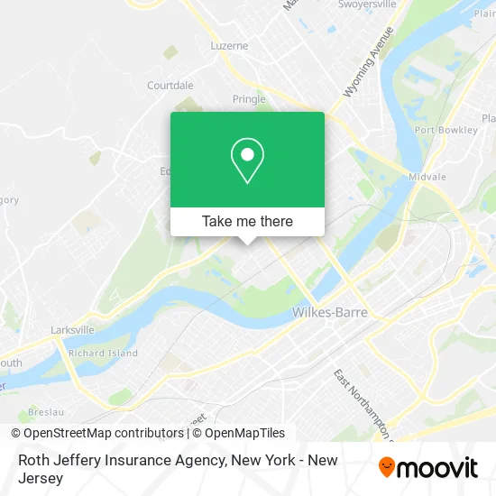 Roth Jeffery Insurance Agency map