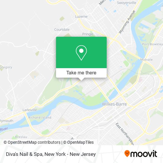 Mapa de Diva's Nail & Spa