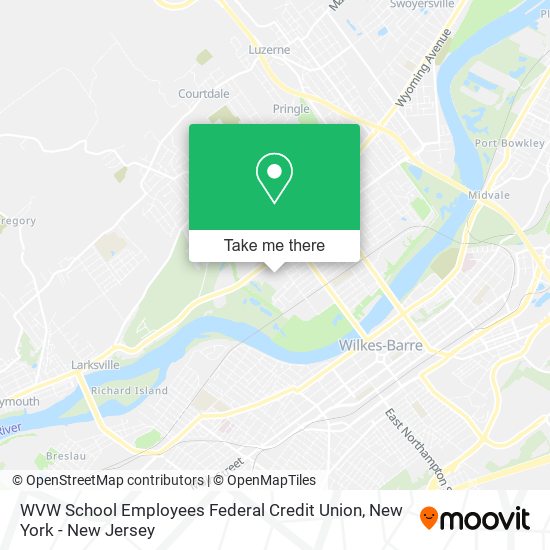 Mapa de WVW School Employees Federal Credit Union