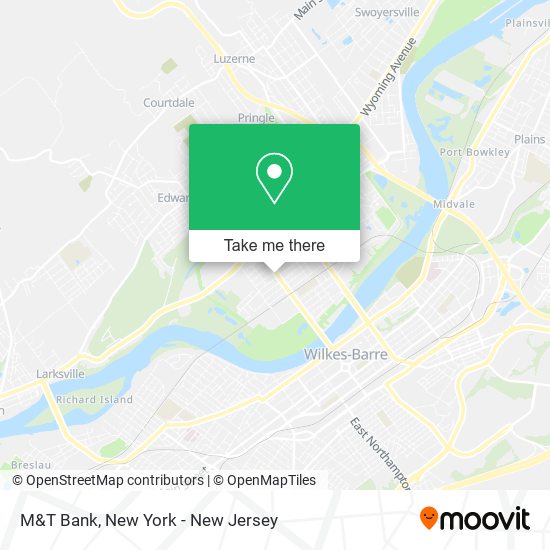 M&T Bank map