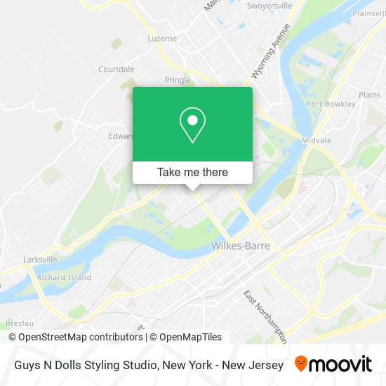 Mapa de Guys N Dolls Styling Studio