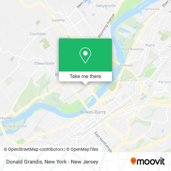 Mapa de Donald Grandis