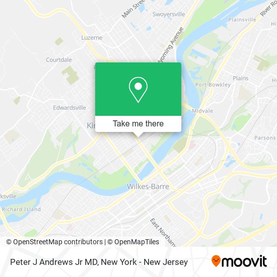 Mapa de Peter J Andrews Jr MD