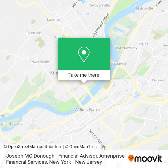 Joseph MC Donough - Financial Advisor, Ameriprise Financial Services map