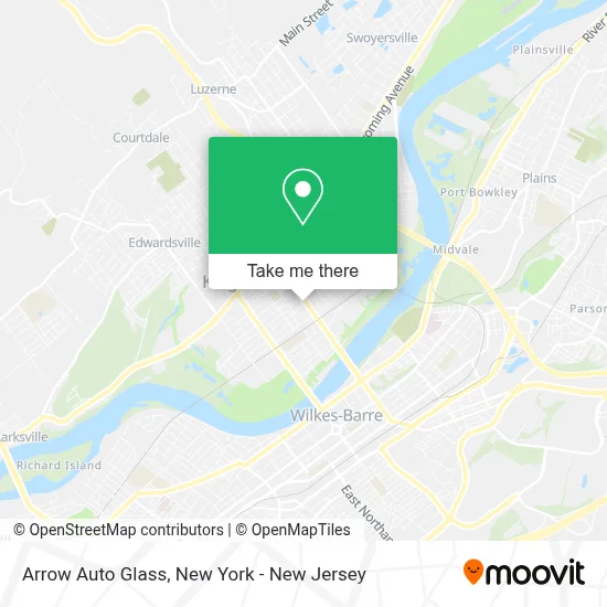 Arrow Auto Glass map