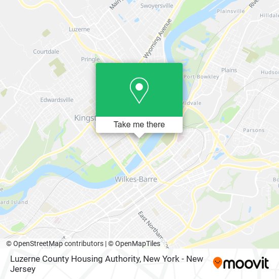 Luzerne County Housing Authority map