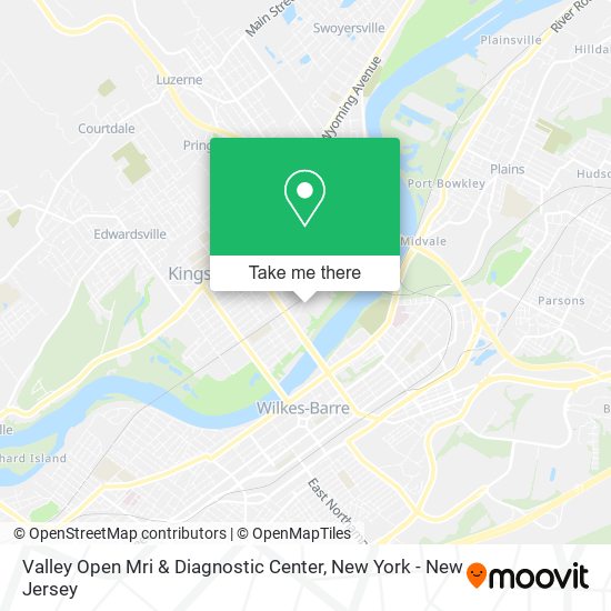 Valley Open Mri & Diagnostic Center map