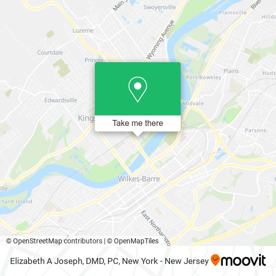 Elizabeth A Joseph, DMD, PC map
