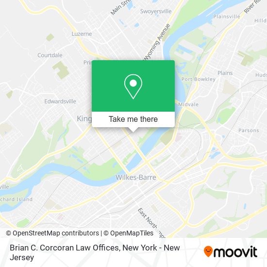 Brian C. Corcoran Law Offices map