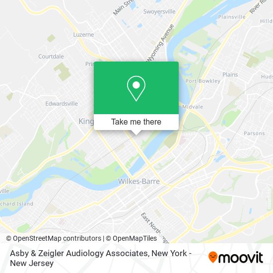 Mapa de Asby & Zeigler Audiology Associates