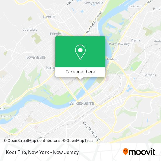 Kost Tire map