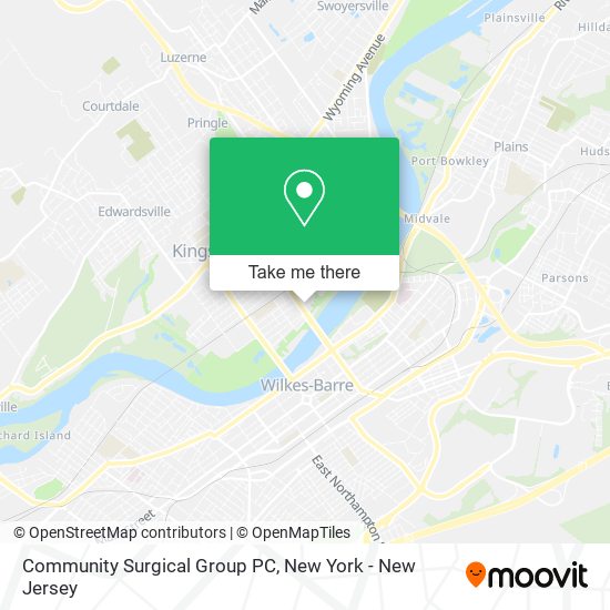 Community Surgical Group PC map