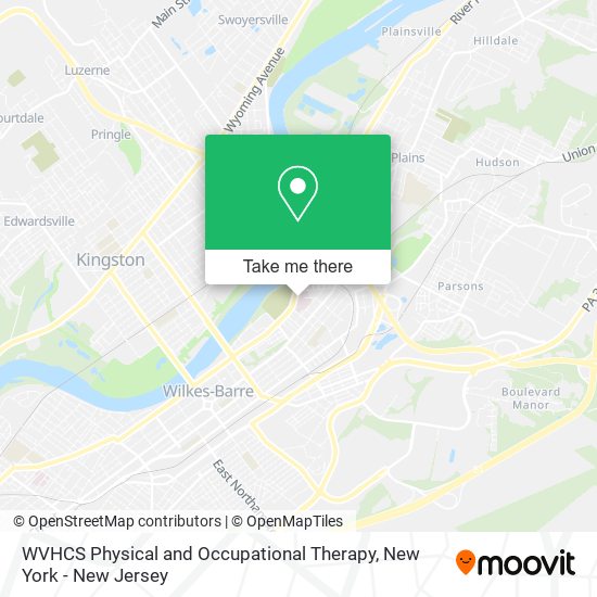 Mapa de WVHCS Physical and Occupational Therapy