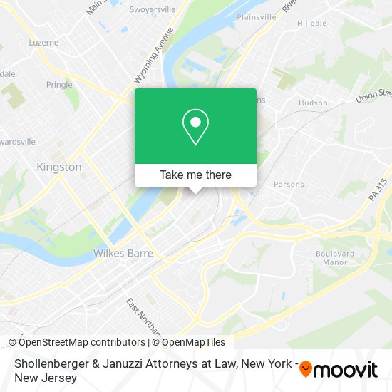 Mapa de Shollenberger & Januzzi Attorneys at Law