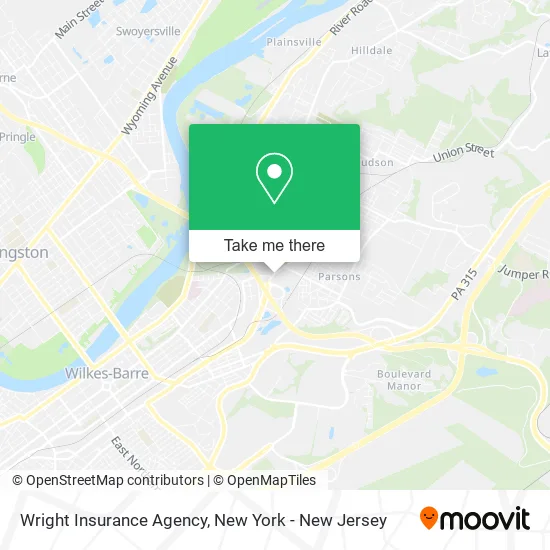 Wright Insurance Agency map