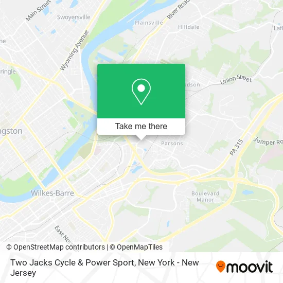 Two Jacks Cycle & Power Sport map